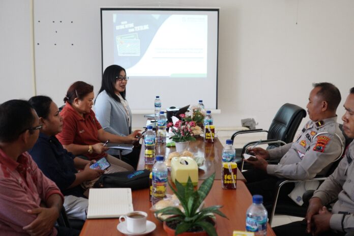 Suasana Rakor di Kantor BPJS Manggarai Barat. (Foto : Bion)