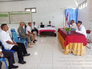 Alfonsius Arfon saat memberikan sambutan dalam peluncuran Inovasi SAKO PA"A