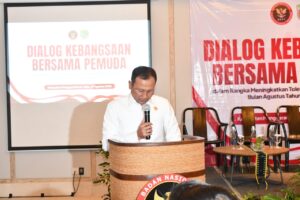 Deputi BNPT, Mayjen TNI Sudaryanto saat menyampaikan sambutan (Foto : Gonsalez)