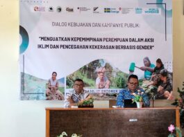 Kadis Kesehatan, Adrianus Ojo (kanan) saat memberikan sambutan. (Foto : Gonsalez)