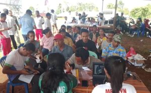 Layanan keliling BPJS Kesehatan. (Foto : Dok Dinkes Mabar)