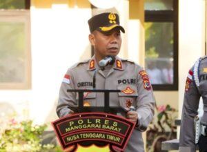 Kaplores Manggarai Barat, AKBP. Christian Kadang. (Foto : Ist.)
