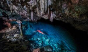 Obyek wisata Gua Rangko. (Foto : Dok. IKP Kominfo)