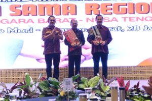 Gubernur Laka Lena, Gubernur I Wayan Koster dan Gubernur Lalu Muhammad Iqbal. 