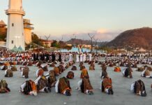 Deklamasikan Budaya Manggarai, 550 Siswi SMK Stela Maris Tampilkan Tarian Kolosal Maria Assumpta Nusantara
