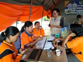 Lentik Jemari di Balik Meja Posko, Panggilan Hati Dalam Secangkir Kopi