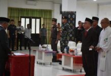Lantik Pius Baut Sebagai Penjabat Sekda, Bupati Edi : Bergerak Cepat, Perkuat Koordinasi