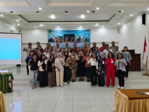Peserta kegiatan fasilitasi pendaftaran hak kekayaan intelektual bagi pelaku usaha ekonomi kreatif di Mabar Foto; Gonsalez 