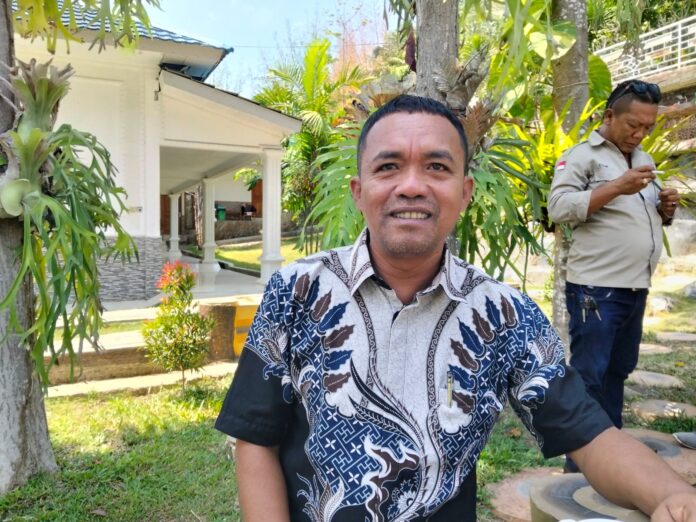 Kepala Bidang Pengembangan Ekonomi Kreatif Mabar Agustinus Alfiano Pata. Foto; Gonsalez