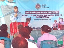 SPPG 3T Resmi Diluncurkan di Pulau Mesah, 343 Anak di Pasir Putih Jadi Penerima Manfaat